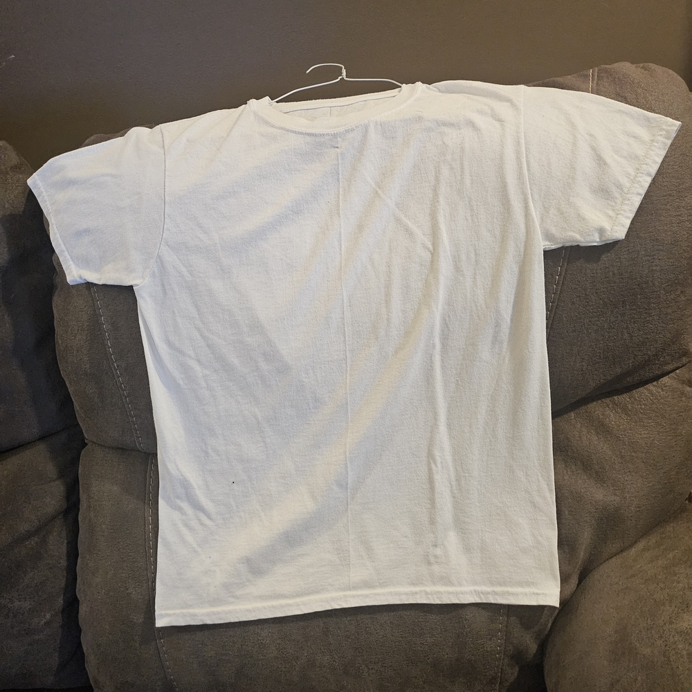 Hanes White Short Sleeve Tee